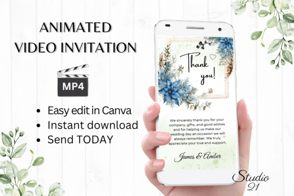 Christmas Wedding Thank You W9212TU: A Festive Design Asset