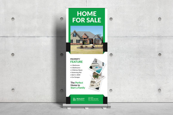 Mastering Real Estate Roll-Up Banner Signage