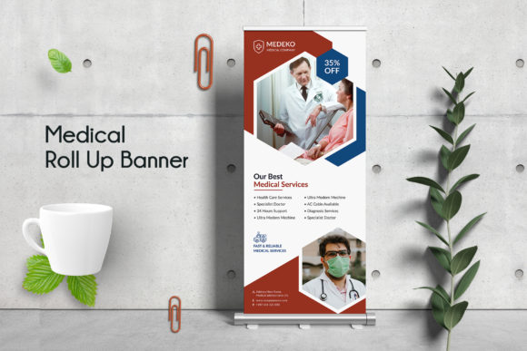 Medical Roll Up Banner: A Professional Template for Healthcare