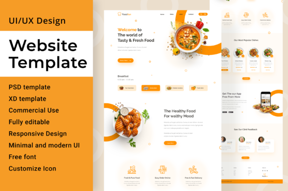 Streamline Your Launch: The Ultimate Food Delivery Template