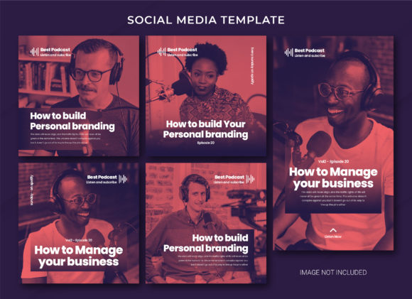 Streamline Your Podcast Promotion with This Social Media Template