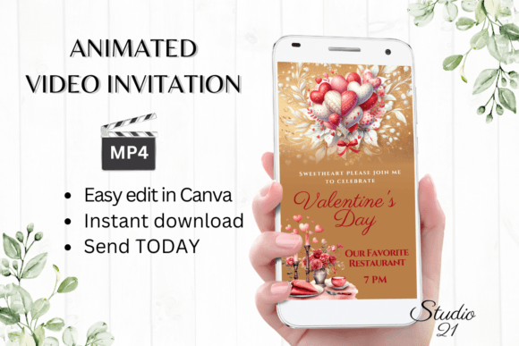 Stunning Valentine's Day Invitations: A Quick Digital Guide