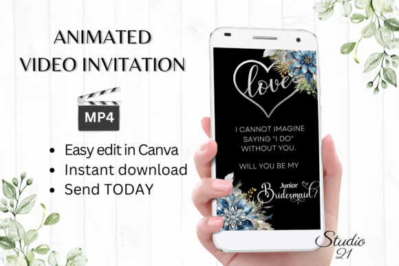 Winter Junior Bridesmaid W3251JM: A Digital Invitation Revolution