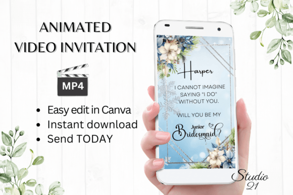 Winter Junior Bridesmaid W3254JM: A Typeface with Delicate Elegance