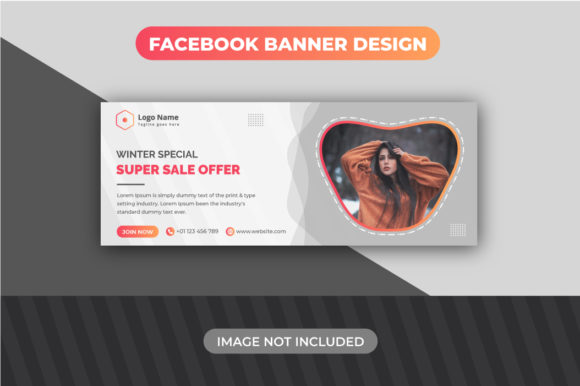 Winter Super Sale: Craft a Stunning Facebook Banner